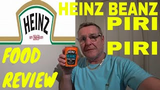 PERI PERI HEINZ BEANZ FIERY BAKED BEANS FOOD REVIEW [upl. by Hairym570]