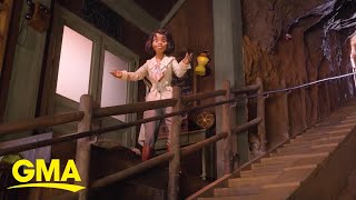 1st look at Disney World’s Tiana’s Bayou Adventure [upl. by Kiona]