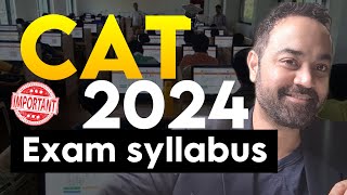 CAT 2024 Exam Syllabus  What need to study for CAT Exam  Sectionwise Details  MBA Preparation [upl. by Fujio]