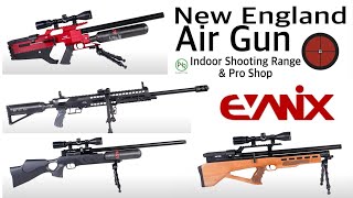 New Airguns 2022 Shot Show EVANIX CloudIBEXRaptor Regulated Semi Autos amp 580cc CF Tanks [upl. by Charters]