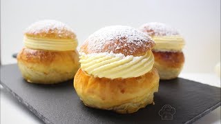 Bollitos de Mantequilla de Bilbao al estilo de los Semlor [upl. by Nesyaj]