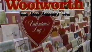 1987 Woolworth Valentines Day Sale Commercial [upl. by Haynes]