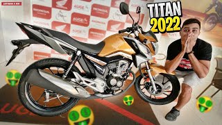 ENCONTREI A NOVA TITAN 160 2022 OLHA O PREÇO NA HONDA [upl. by Nylyoj253]