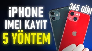 Yurtdışı iPhone İMEİ KAYIT İÇİN 5 YÖNTEM [upl. by Yance]