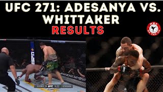 UFC 271 RESULTS Israel Adesanya vs Robert Whittaker 2  UFC Middleweight Championship [upl. by Leugimesoj]