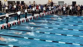 Neil A 100fly 2023 Winter Juniors Westmont IL [upl. by Eireva954]