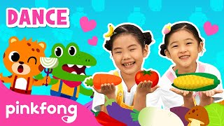 A Healthy Meal  Dance Along  Kids Rhymes  Lets Dance Together  Pinkfong Songs [upl. by Shelba574]