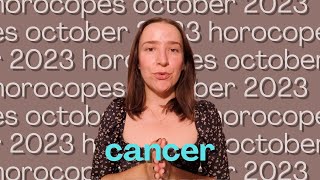 Cancer October 2023 Horscope [upl. by Schaffer]