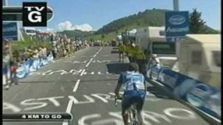 Lance Armstrong  2002 TdF  Stage 12 [upl. by Ailatan]