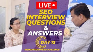 Crack Search Engine Optimization SEO Interview Important Question amp Answers  Interview Tips [upl. by Mcneely]