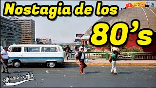 LOS 80s EN LA CIUDAD DE MÉXICO Nostalgia de una Década Inolvidable [upl. by Eibor]