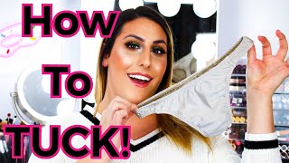 HOW TO TUCK MTF Transgender Woman [upl. by Korfonta]