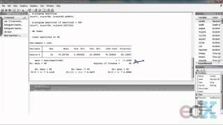 Week 5  TUTORIAL HYPOTHESIS TESTING IN STATA [upl. by Labina]