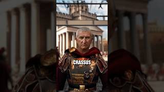 The Rise and Fall of MARCUS CRASSUS shorts history romanempire [upl. by Afnin178]