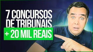 OS 7 MELHORES CONCURSOS DE TRIBUNAIS PARA 2024 â”‚ ATUALIZADO [upl. by Onafets]