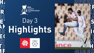 Dawson Inspires Innings Win Over Lancs  Lancashire v Hampshire  Vitality CC Day Three Highlights [upl. by Thomasin441]