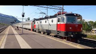 🇸🇪 Abisko Östra Sweden VY 93 NarvikStockholm night trainnattåg [upl. by Eiggem]