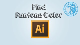 How to find pantone color code in Adobe Illustrator [upl. by Eldoria]