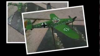 Airfix diorama Fairey swordfish vs Messershmitt BF109G [upl. by Aldridge]