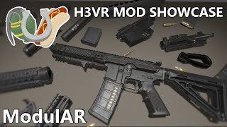 H3VR Mod Spotlight  ModulAR  AR10 [upl. by Ahsiekin]