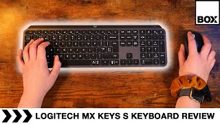 Logitech MX Keys S 2023 Keyboard Review [upl. by Yknarf]