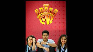 Oru Adaar Love Edit  Aarum Kaanaathinnen video song  PDR oruadarlove shorts [upl. by Heyer]