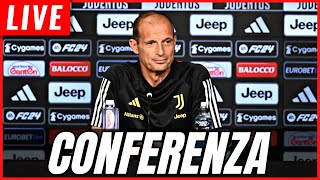 🔴 LIVE  CONFERENZA STAMPA ALLEGRI pre INTER  JUVENTUS [upl. by Ellerol198]