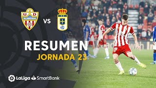 Resumen de UD Almería vs Real Oviedo 20 [upl. by Stillman536]