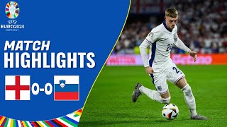 England vs Slovenia  00  Highlights  UEFA Euro 2024  cole palmer vs slovenia [upl. by Ahsitra246]