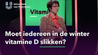 Moet iedereen in de winter vitamine D slikken [upl. by Harragan342]