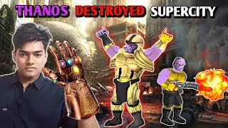 Thanos Destroyed Supercity🔥 [upl. by Reinert]