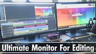 The Ultimate Monitor For Video Editing [upl. by Oicnaneb]