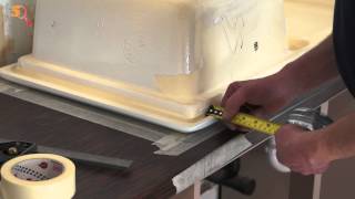 Tommys Trade Secrets  How to Cut a Sink into a Laminate Worktop [upl. by Jepson687]