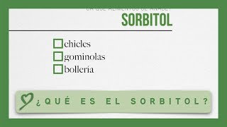 ¿Qué es el SORBITOL [upl. by Oilasor]