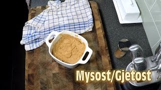 How to make Mysost Norwegian Whey Cheese [upl. by Abernon]