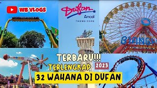 TERBARU DUFAN Dunia Fantasi Ancol ADA 32 WAHANA SERU BANGET WB VLOGSdailyvlogindonesia [upl. by Ocsinarf]