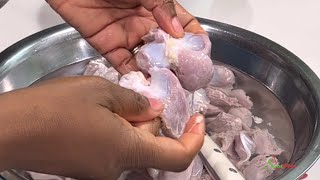 This Is The Best Way To Clean Your Chicken GizzardsTry It amp Thank Me Later foodtips sweetadjeley [upl. by Nnaasil]