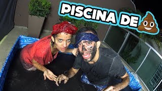 FICAMOS 7 HORAS NUMA PISCINA DE ESTERCO [upl. by Datnow]