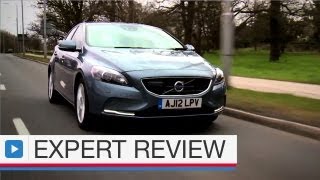 Volvo V40 hatchback expert car review [upl. by Akinat]