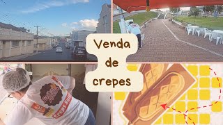 VENDA DE CREPES SUÍÇO NA PRAÇA [upl. by Lebasi]