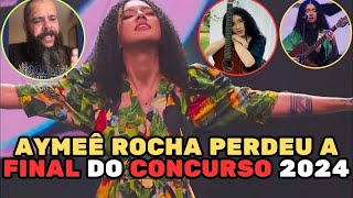 AYMEE ROCHA PERDEU CANTOU O CÉU É A MINHA PÁTRIA NA Final Dom reality 2024 MAS PERDEU [upl. by Dix]