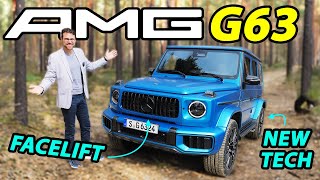 Mercedes GClass facelift REVIEW 2025 G63 AMG vs G500 G550 [upl. by Kerianne844]