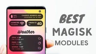 Top 5 Best Magisk Modules  New [upl. by Juback]