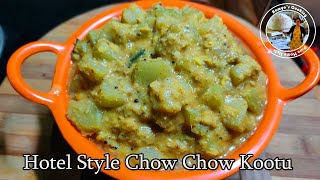 Chow Chow Kootu in tamil  Hotel Style Chow Chow Kootu  Easy Style pasi Parppu Kootu [upl. by Laurentia]