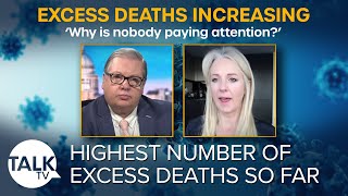 Isabel Oakeshott questions excess deaths statistics Why is nobody paying attention now [upl. by Enayr]