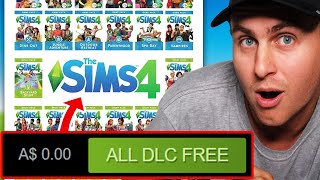 How to get ALL Sims 4 DLC Packs For FREE✅Save 1000 PC Xbox PS4PS5 Free Sims 4 DLC Unlocker [upl. by Russo]