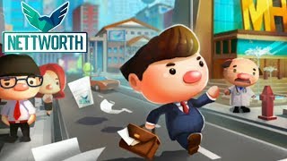 NETTWORTH Life Simulation Game Unreleased Gameplay  Android Casual Game [upl. by Ynattir]