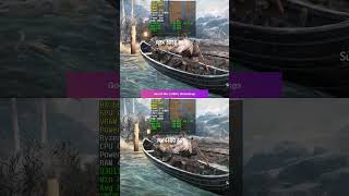 RTX 3050 vs RX 6600 God Of War 1080P Ultra Settings [upl. by Brieta64]