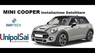 COME INSTALLARE LA SCATOLA NERAInstallazioneCollaudoSatellitare Mini CooperD Waytech Metasystem [upl. by Suzie]