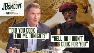 Bobby Flay amp JB Smooves Dream Knicks Meal amp Flays Journey as a Chef  One Course With JB Smoove [upl. by Tome]